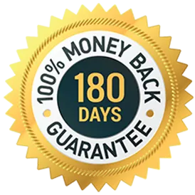 180 Days Money Back Guarantee